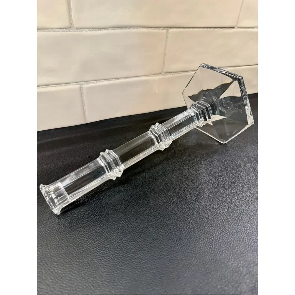 Tiffany & Co. Crystal Candlestick Holder 11”H